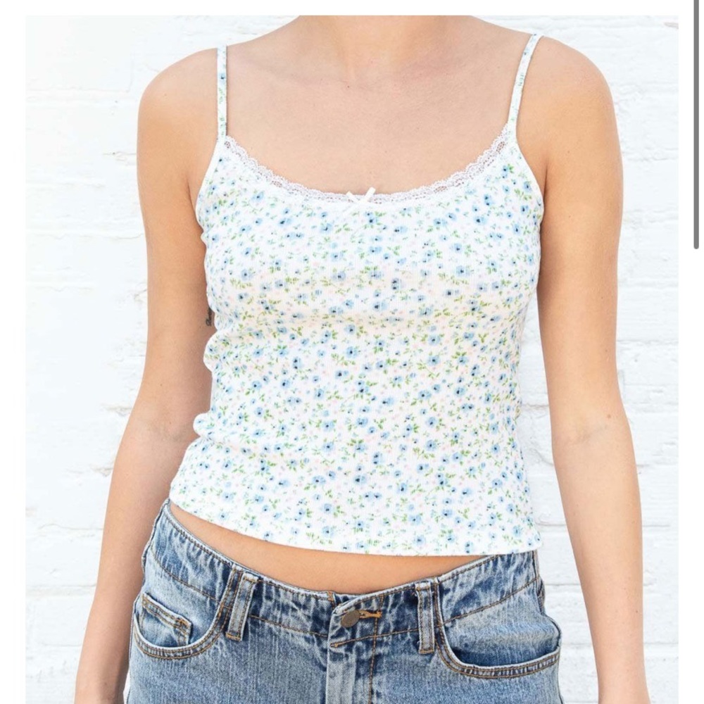 brandy floral tank